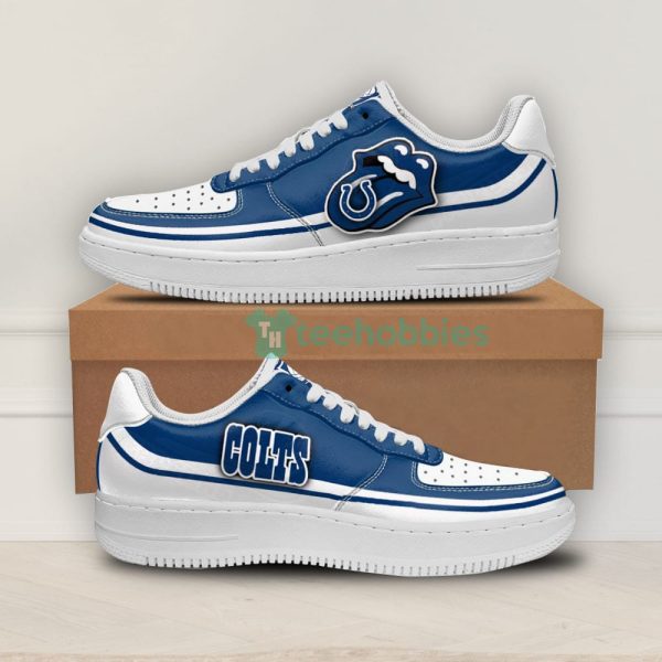 indianapolis colts custom lips air force shoes for fans 1 31Z2J 600x600px Indianapolis Colts Custom Lips Air Force Shoes For Fans