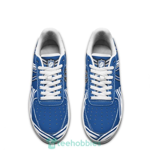 indianapolis colts logo and striped style air force shoes for fans 2 iyyuo 600x600px Indianapolis Colts Logo And Striped Style Air Force Shoes For Fans