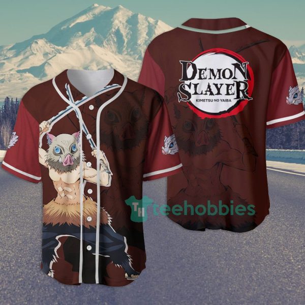 inosuke custom kimetsu anime jersey baseball shirt for fans 1 QkdCu 600x600px Inosuke Custom Kimetsu Anime Jersey Baseball Shirt For Fans
