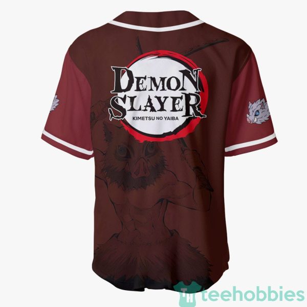 inosuke custom kimetsu anime jersey baseball shirt for fans 3 vcOMX 600x600px Inosuke Custom Kimetsu Anime Jersey Baseball Shirt For Fans