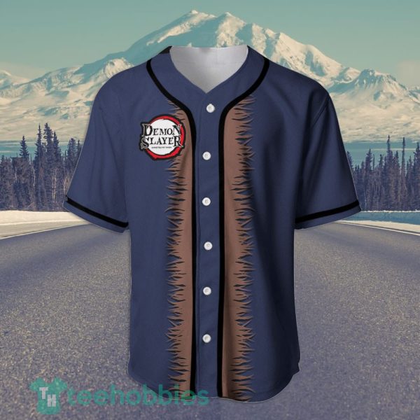 inosuke custom kimetsu anime navy jersey baseball shirt for fans 2 RlYdd 600x600px Inosuke Custom Kimetsu Anime Navy Jersey Baseball Shirt For Fans