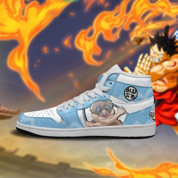 inosuke hashibira custom beast demon slayer air jordan hightop shoes 3 fhApX 600x600px Inosuke Hashibira Custom Beast Demon Slayer Air Jordan Hightop Shoes