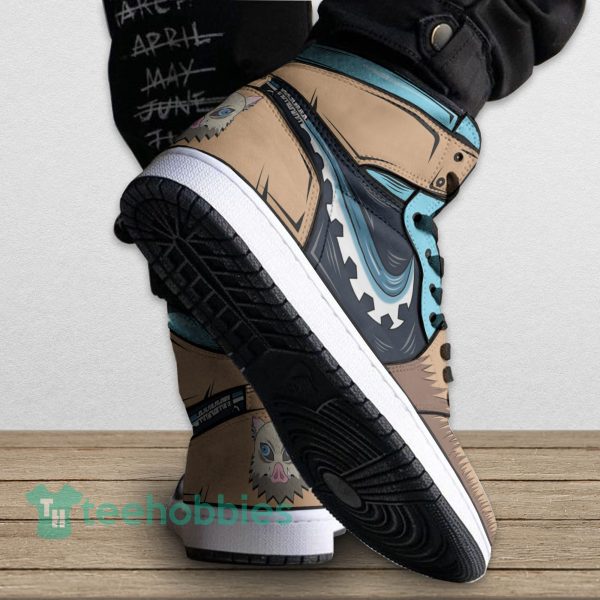 inosuke hashibira fans custom demon slayer anime air hightop shoes 4 5iJRC 600x600px Inosuke Hashibira Fans Custom Demon Slayer Anime Air Hightop Shoes