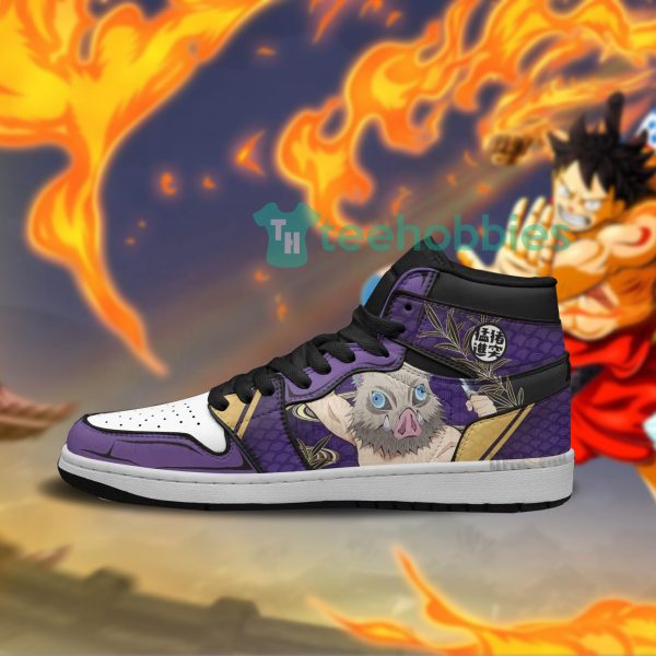 inosuke shoes custom demon slayer anime air jordan high top shoes 3 K1sb3 600x600px Inosuke Shoes Custom Demon Slayer Anime Air Jordan High Top Shoes