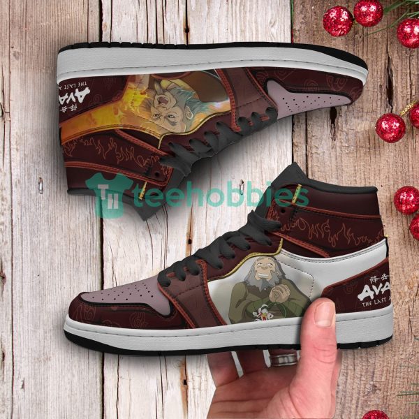 iroh custom avatar the last airbender anime air jordan hightop shoes 4 Fd96i 600x600px Iroh Custom Avatar The Last Airbender Anime Air Jordan Hightop Shoes