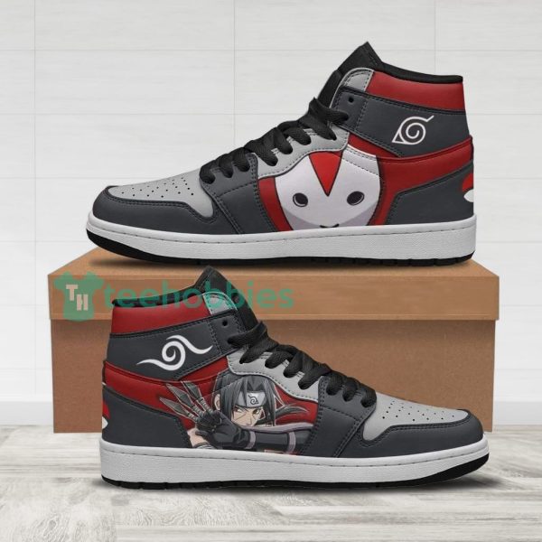 itachi anbu custom naruto anime air jordan hightop shoes 1 ZRES8 600x600px Itachi Anbu Custom Naruto Anime Air Jordan Hightop Shoes