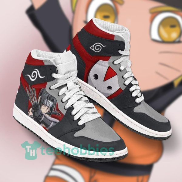 itachi anbu custom naruto anime air jordan hightop shoes 2 wHzUG 600x600px Itachi Anbu Custom Naruto Anime Air Jordan Hightop Shoes