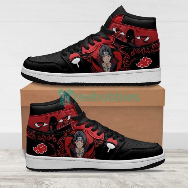 itachi fans custom naruto anime air jordan hightop shoes 1 TfszE 600x600px Itachi Fans Custom Naruto Anime Air Jordan Hightop Shoes