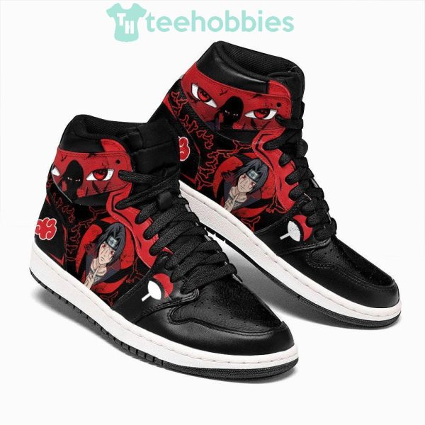 itachi fans custom naruto anime air jordan hightop shoes 2 uu8oB 600x600px Itachi Fans Custom Naruto Anime Air Jordan Hightop Shoes