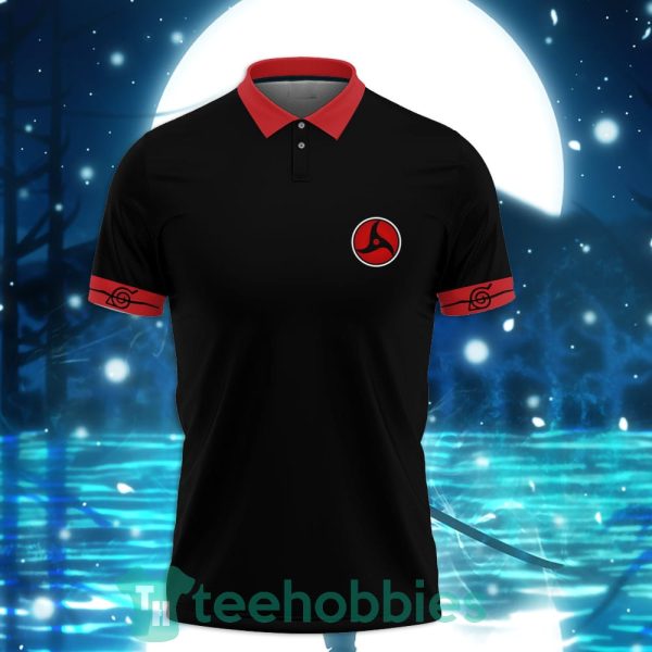 itachi uchiha akatsuki custom anime black polo shirt for men and women 2 4knxa 600x600px Itachi Uchiha Akatsuki Custom Anime Black Polo Shirt For Men And Women
