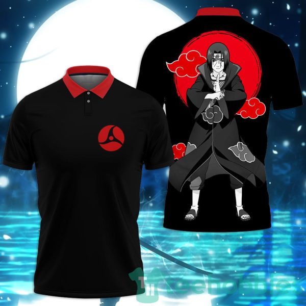 itachi uchiha akatsuki custom anime polo shirt for men and women 1 V61W7 600x600px Itachi Uchiha Akatsuki Custom Anime Polo Shirt For Men And Women