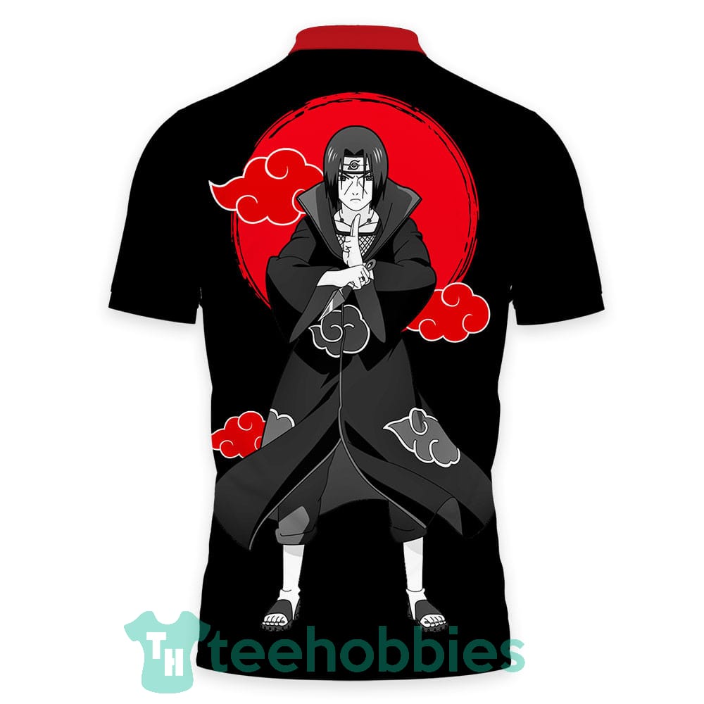 Anime Naruto Uchiha Itachi Polo Short Sleeve NEW 2023 T-Shirt Loose Type  Collar Pullover Cotton Student Loose Short Sleeve - AliExpress