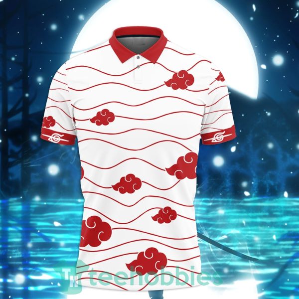 itachi uchiha akatsuki custom anime white polo shirt for men and women 2 Qyaz8 600x600px Itachi Uchiha Akatsuki Custom Anime White Polo Shirt For Men And Women
