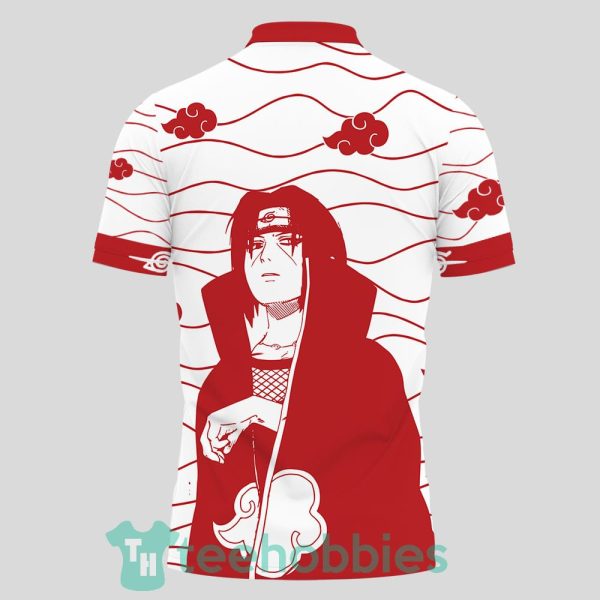 itachi uchiha akatsuki custom anime white polo shirt for men and women 3 ZxddY 600x600px Itachi Uchiha Akatsuki Custom Anime White Polo Shirt For Men And Women