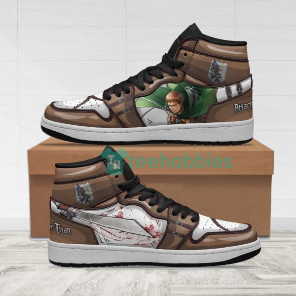 jean kirstein custom attack on titan air jordan hightop shoes 1 MNUxA 600x600px Jean Kirstein Custom Attack On Titan Air Jordan Hightop Shoes