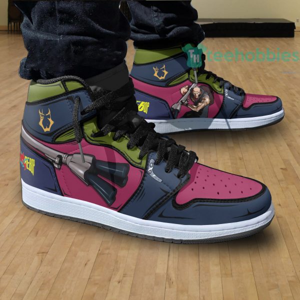 jet black custom cowboy bebop anime air jordan hightop shoes 4 AmCXU 600x600px Jet Black Custom Cowboy Bebop Anime Air Jordan Hightop Shoes