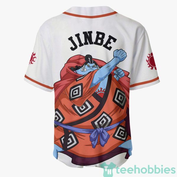 jinbe one piece custom anime jersey baseball shirt for fans 3 xL5tF 600x600px Jinbe One Piece Custom Anime Jersey Baseball Shirt For Fans