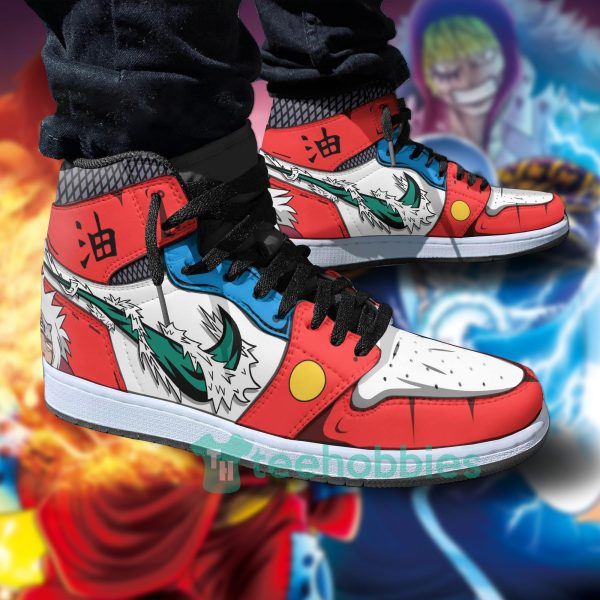 jiraiya cosplay shoes custom anime naruto air jordan hightop shoes 4 GX3q9 600x600px Jiraiya Cosplay Shoes Custom Anime Naruto Air Jordan Hightop Shoes