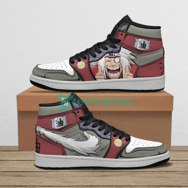 jiraiya custom naruto anime air jordan hightop shoes 1 A9D8q 600x600px Jiraiya Custom Naruto Anime Air Jordan Hightop Shoes