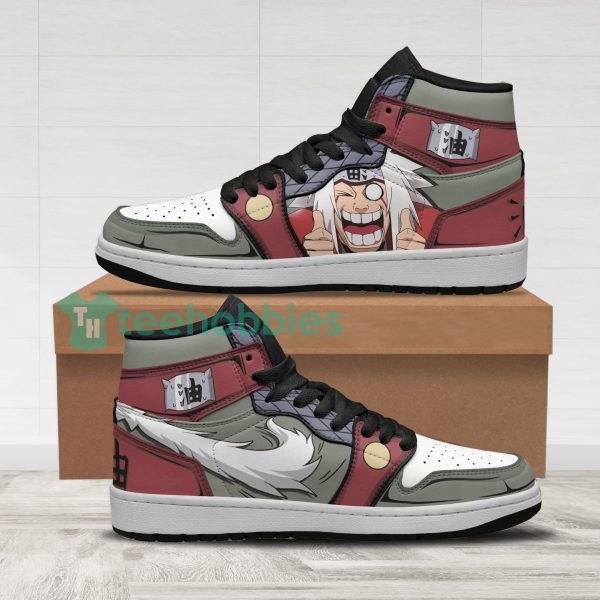jiraiya custom naruto anime air jordan hightop shoes 1 gBoks 600x600px Jiraiya Custom Naruto Anime Air Jordan Hightop Shoes