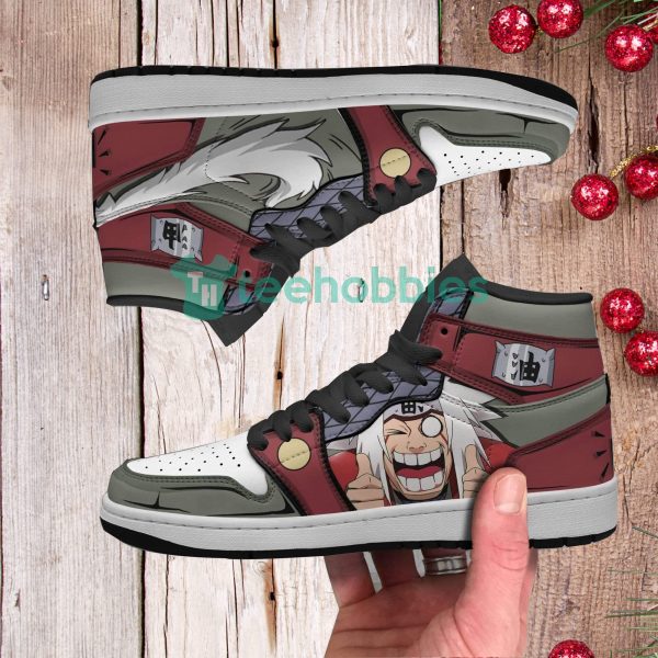 jiraiya custom naruto anime air jordan hightop shoes 2 bLNNh 600x600px Jiraiya Custom Naruto Anime Air Jordan Hightop Shoes