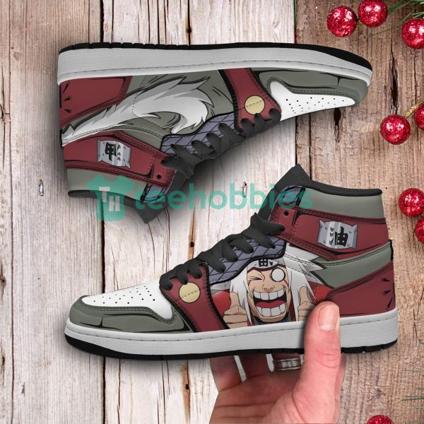 jiraiya custom naruto anime air jordan hightop shoes 2 sSyFs 600x600px Jiraiya Custom Naruto Anime Air Jordan Hightop Shoes