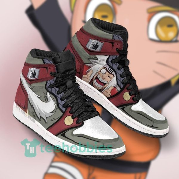 jiraiya custom naruto anime air jordan hightop shoes 3 G78ZF 600x600px Jiraiya Custom Naruto Anime Air Jordan Hightop Shoes