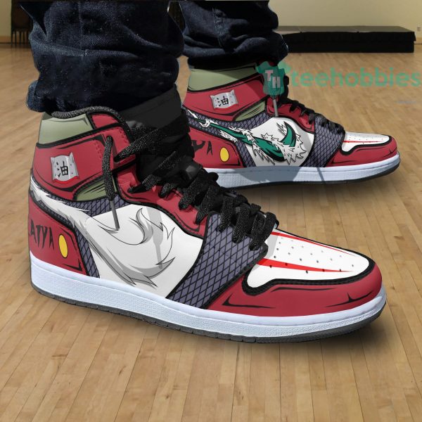 jiraiya fans custom anime air jordan hightop shoes 4 zxrfv 600x600px Jiraiya Fans Custom Anime Air Jordan Hightop Shoes