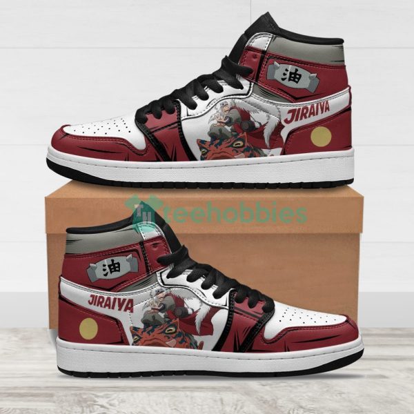 jiraiya frog sneakers naruto anime custom air jordan hightop shoes 1 LZl03 600x600px Jiraiya Frog Sneakers Naruto Anime Custom Air Jordan Hightop Shoes