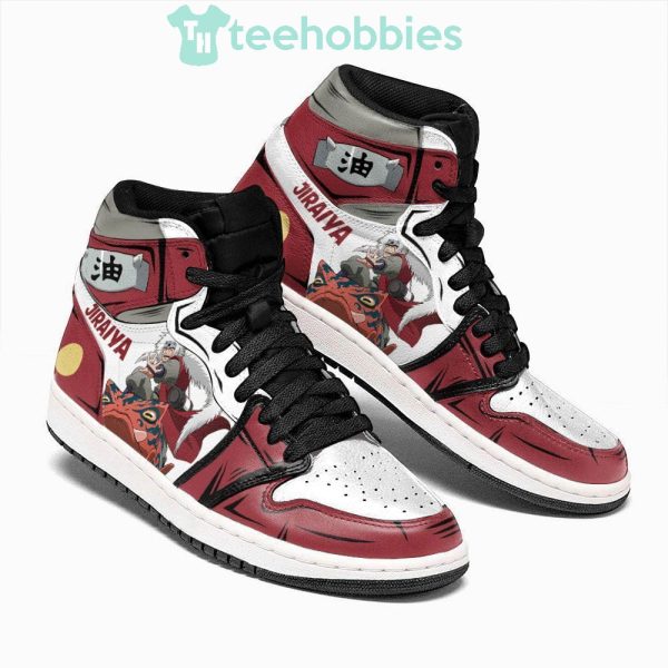 jiraiya frog sneakers naruto anime custom air jordan hightop shoes 2 7bK4a 600x600px Jiraiya Frog Sneakers Naruto Anime Custom Air Jordan Hightop Shoes