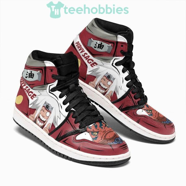 jiraiya pervy sage sneakers naruto anime custom air jordan hightop shoes 2 iT0R5 600x600px Jiraiya Pervy Sage Sneakers Naruto Anime Custom Air Jordan Hightop Shoes