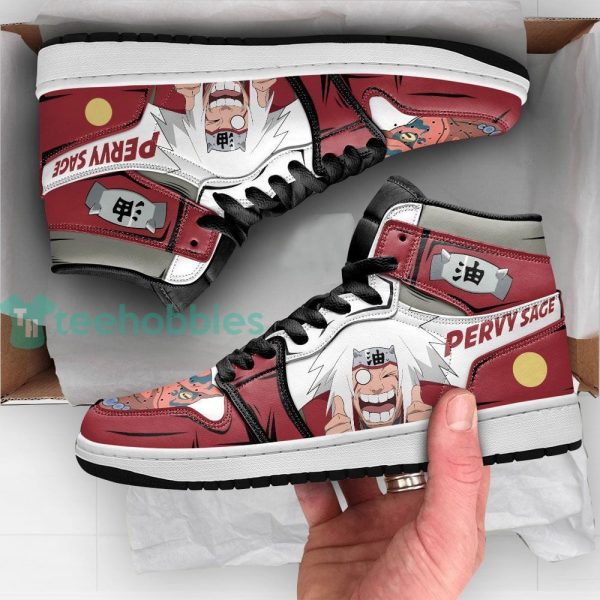 jiraiya pervy sage sneakers naruto anime custom air jordan hightop shoes 4 z0rgi 600x600px Jiraiya Pervy Sage Sneakers Naruto Anime Custom Air Jordan Hightop Shoes