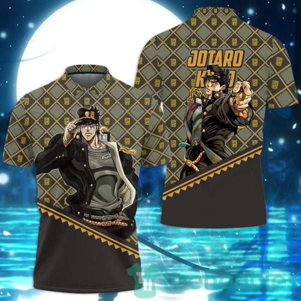 jotaro kujo jjba custom anime polo shirt for men and women 1 wdy5T 600x600px Jotaro Kujo JJBA Custom Anime Polo Shirt For Men And Women