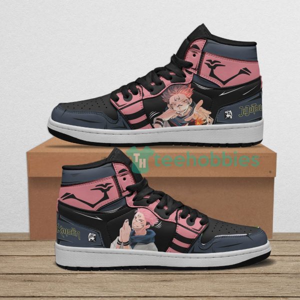 jujutsu kaisen itadori sukuna mode anime air jordan hightop shoes 1 DEU7v 600x600px Jujutsu Kaisen Itadori Sukuna Mode Anime Air Jordan Hightop Shoes
