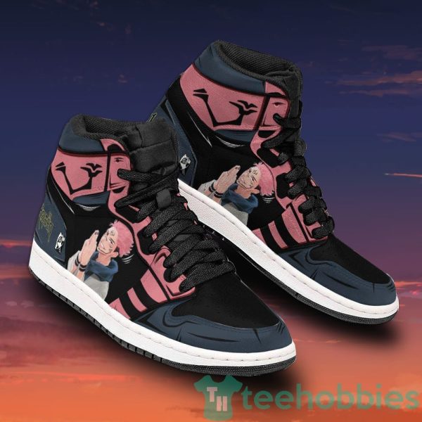 jujutsu kaisen itadori sukuna mode anime air jordan hightop shoes 2 8zu2g 600x600px Jujutsu Kaisen Itadori Sukuna Mode Anime Air Jordan Hightop Shoes