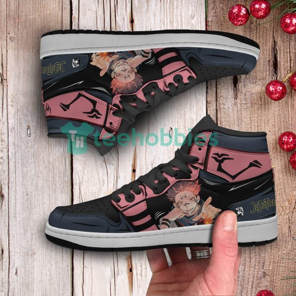 jujutsu kaisen itadori sukuna mode anime air jordan hightop shoes 4 dDXez 600x600px Jujutsu Kaisen Itadori Sukuna Mode Anime Air Jordan Hightop Shoes