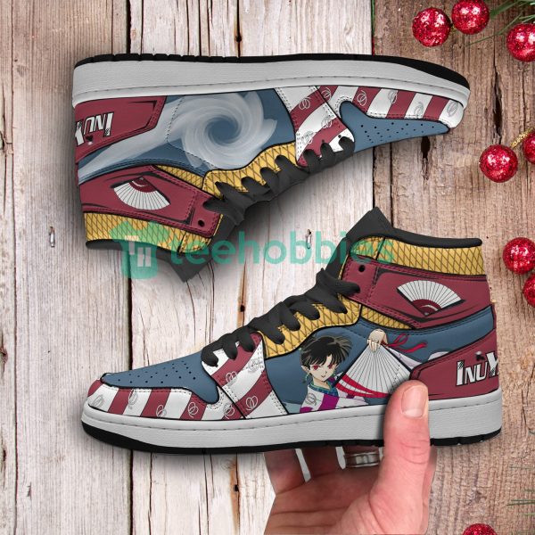 kagura shoes custom inuyasha anime air jordan hightop shoes 3 zslmv 600x600px Kagura Shoes Custom InuYasha Anime Air Jordan Hightop Shoes