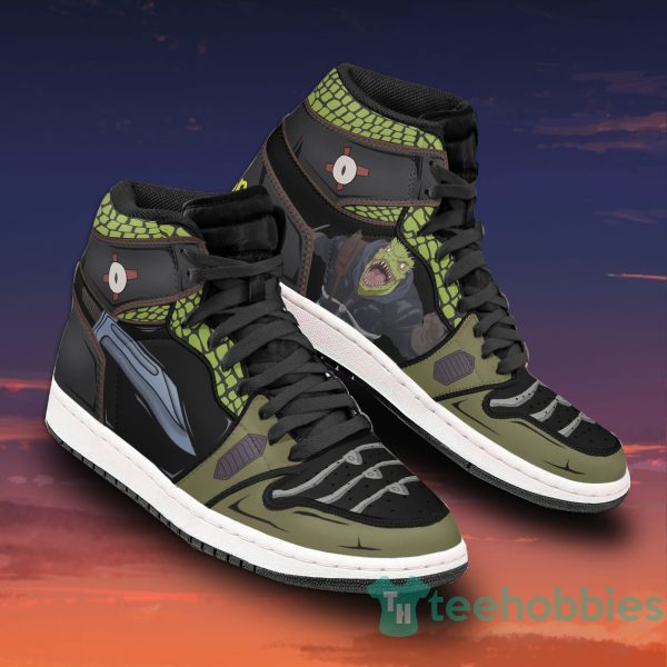 kaiman shoes custom dorohedoro anime air jordan hightop shoes 2 zswhc 600x600px Kaiman Shoes Custom Dorohedoro Anime Air Jordan Hightop Shoes