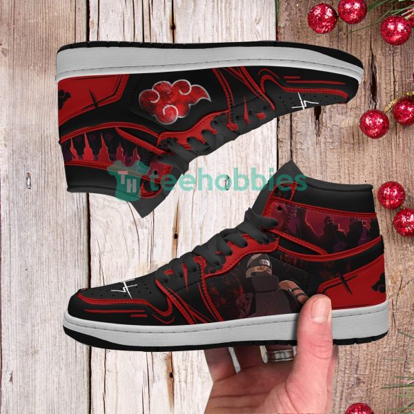 kakuzu akatsuki custom naruto anime air jordan hightop shoes 4 JvgN8 600x600px Kakuzu Akatsuki Custom Naruto Anime Air Jordan Hightop Shoes