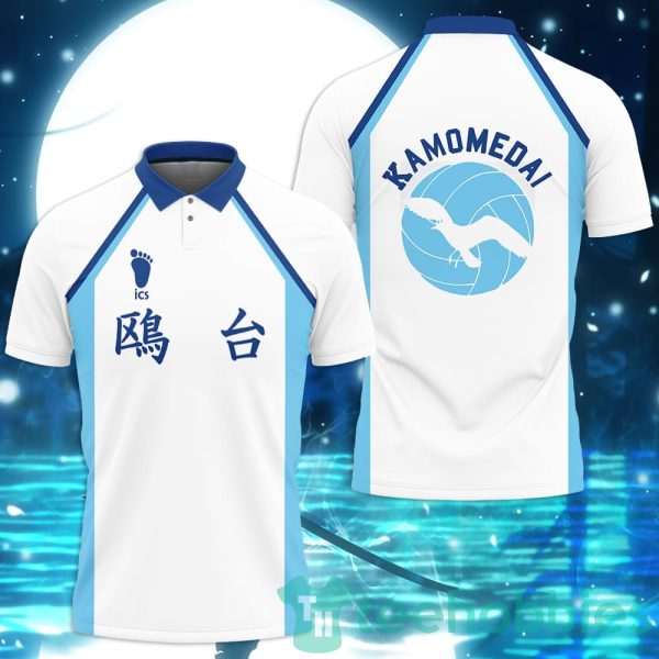 kamomedai uniform custom haikyuu anime white polo shirt for men and women 1 nFV55 600x600px Kamomedai Uniform Custom Haikyuu Anime White Polo Shirt For Men And Women