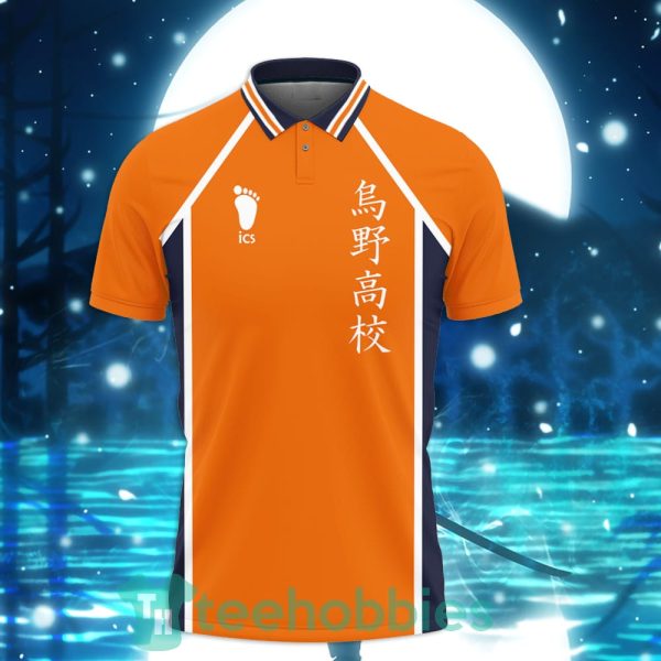 karasuno uniform custom haikyuu anime orange polo shirt for men and women 2 H1R2h 600x600px Karasuno Uniform Custom Haikyuu Anime Orange Polo Shirt For Men And Women