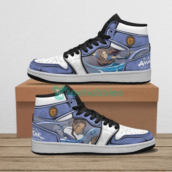 katara custom avatar the last airbender anime air jordan hightop shoes 1 NjpXR 600x600px Katara Custom Avatar The Last Airbender Anime Air Jordan Hightop Shoes