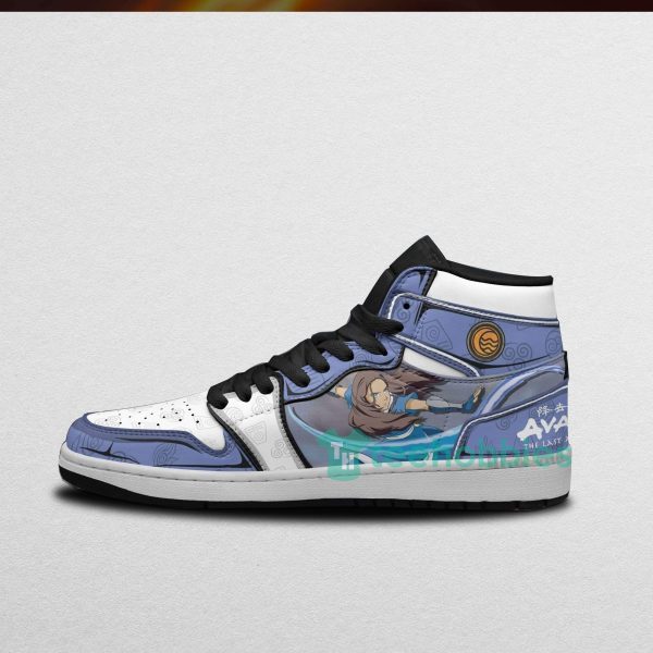 katara custom avatar the last airbender anime air jordan hightop shoes 3 fNefU 600x600px Katara Custom Avatar The Last Airbender Anime Air Jordan Hightop Shoes