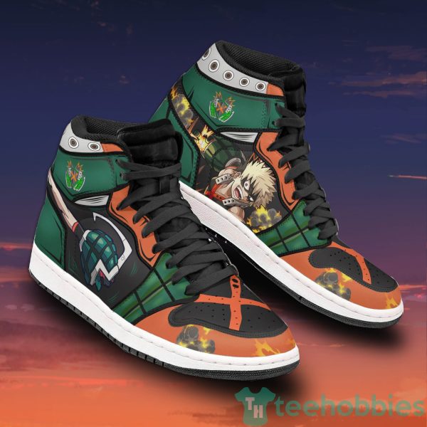 katsuki bakugo custom my hero academia anime air jordan hightop shoes 2 qssYn 600x600px Katsuki Bakugo Custom My Hero Academia Anime Air Jordan Hightop Shoes