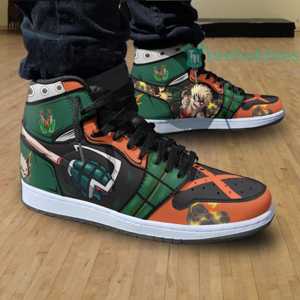 katsuki bakugo custom my hero academia anime air jordan hightop shoes 4 qFEx7 600x600px Katsuki Bakugo Custom My Hero Academia Anime Air Jordan Hightop Shoes