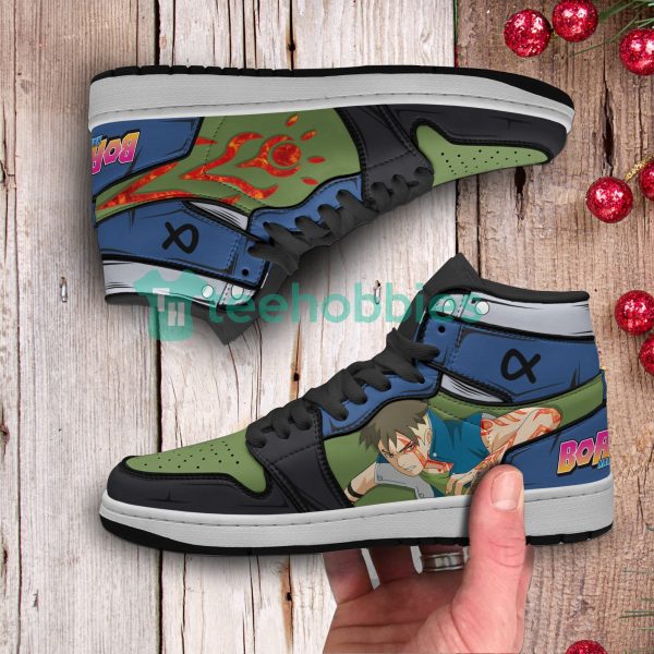 kawaki anime boruto custom air jordan hightop shoes 3 P63cF 600x600px Kawaki Anime Boruto Custom Air Jordan Hightop Shoes