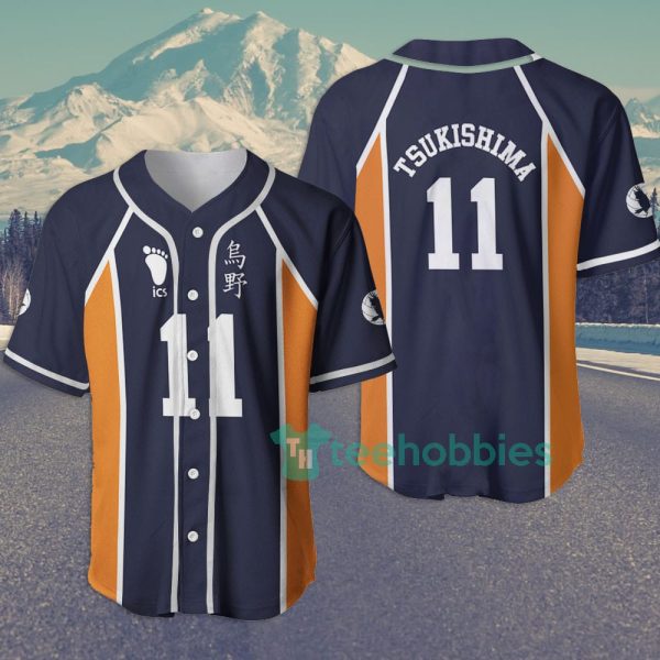 kei tsukishima custom haikyuu anime navy jersey baseball shirt for fans 1 NkaJ9 600x600px Kei Tsukishima Custom Haikyuu Anime Navy Jersey Baseball Shirt For Fans