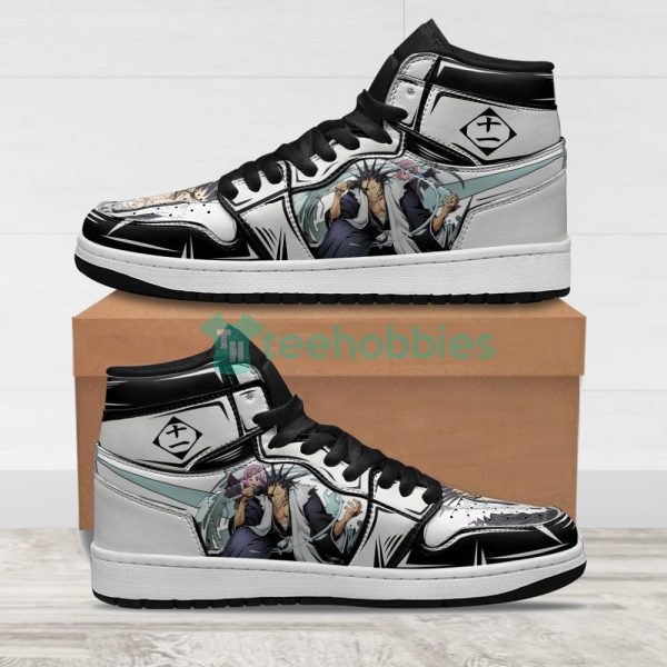 kenpachi zaraki sneakers custom bleach manga air jordan hightop shoes 1 8n3Da 600x600px Kenpachi Zaraki Sneakers Custom Bleach Manga Air Jordan Hightop Shoes