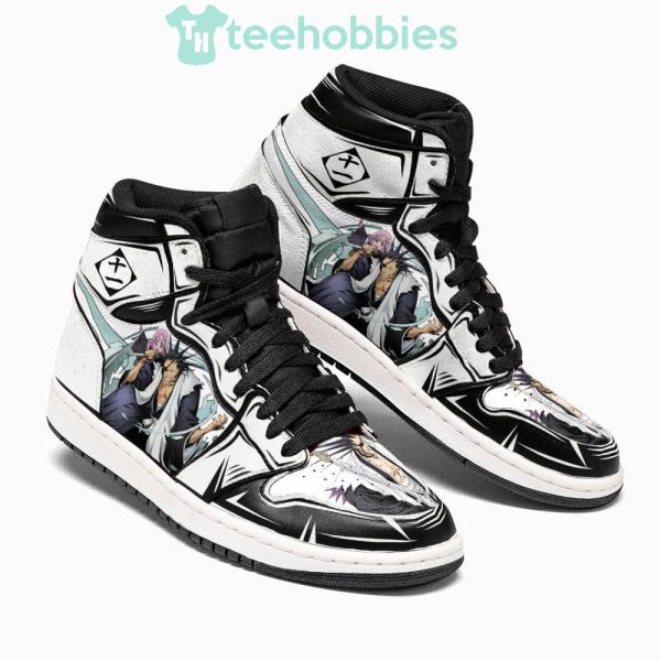 kenpachi zaraki sneakers custom bleach manga air jordan hightop shoes 2 ctYAm 600x600px Kenpachi Zaraki Sneakers Custom Bleach Manga Air Jordan Hightop Shoes