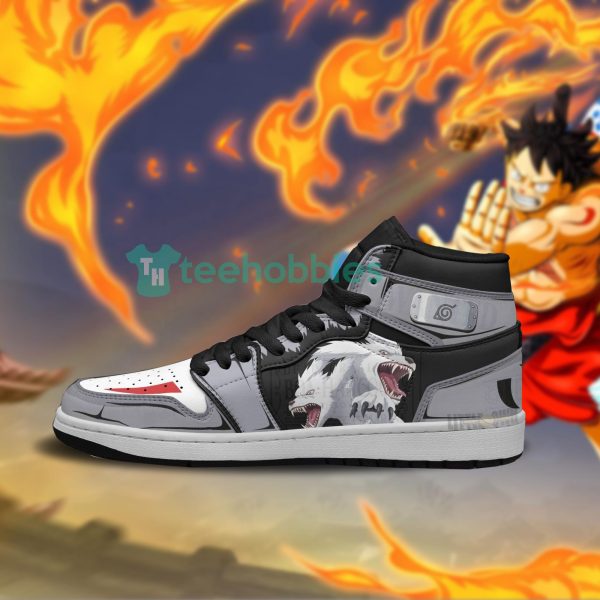 kiba inuzuka custom naruto anime air jordan hightop shoes 4 Ils5c 600x600px Kiba Inuzuka Custom Naruto Anime Air Jordan Hightop Shoes